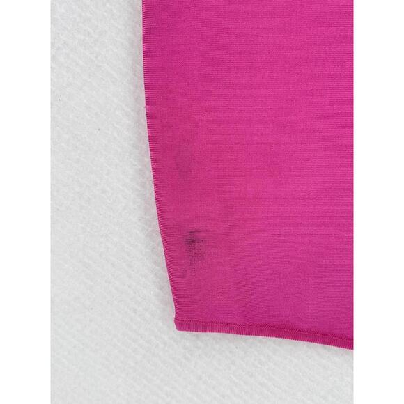 Marciano Guess Pink Lace Up Side Clubwear Sleeveless Bodycon Dress Sz S NEW - Picture 4 of 6